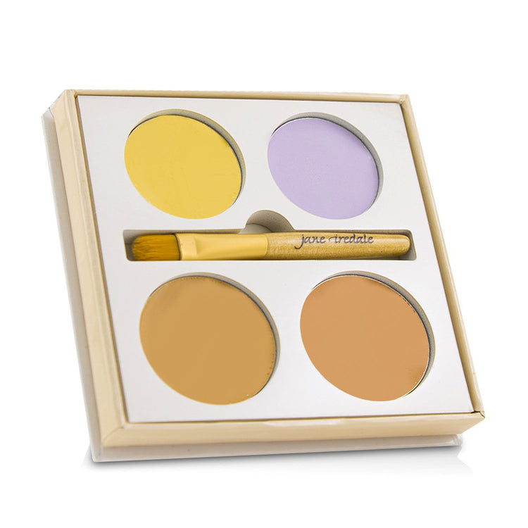 Jane Iredale/ジェーンアイルデール+コレクティブ カラー キット (4x コンシーラー + 1x アプリケーター)+9.9g/0.35oz ブランドコスメ