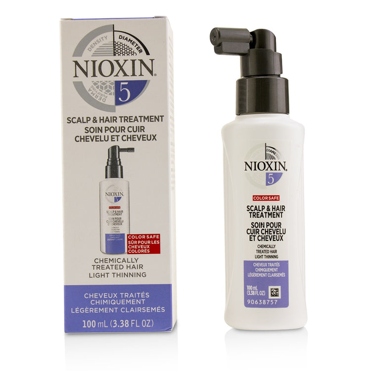 Nioxin/ナイオキシン+直径システム5スカルプ&ヘアトリートメント(化学的に処理された髪、薄い、カラーセーフ)+100ml/3.38oz ブランドコスメ