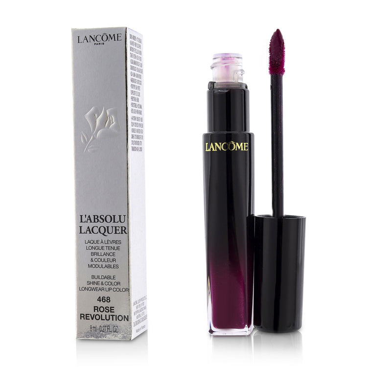 Lancome/ランコム+ラブソル ラッカー ビルダブル シャイン & カラー ロングウェア リップ カラ+8ml/0.27oz+'- # 468 Rose Revolution ブランドコスメ