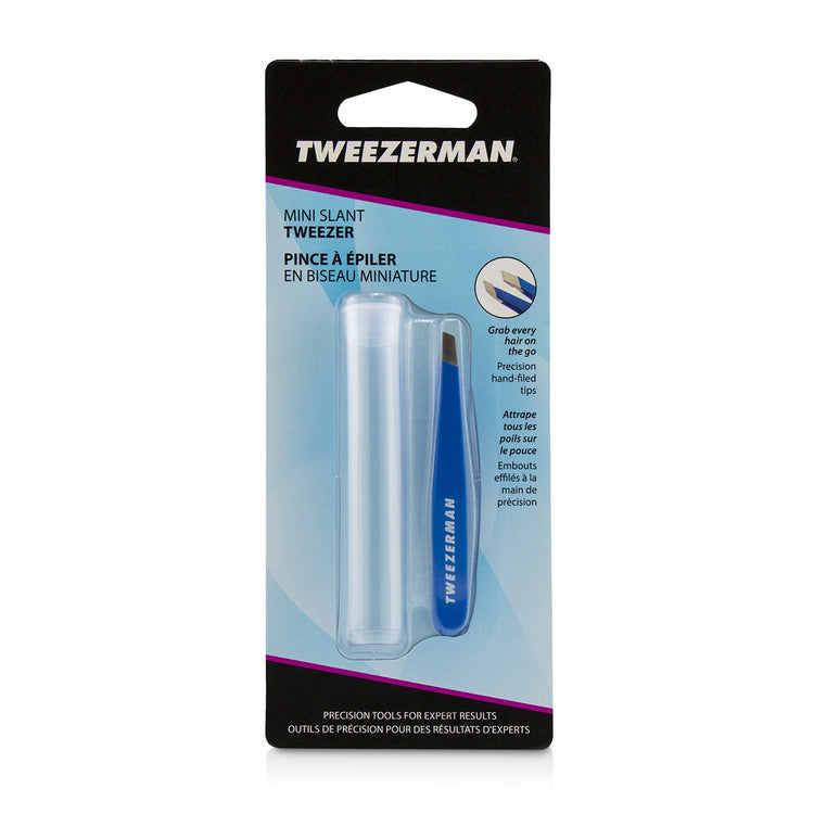 Tweezerman/ツィーザーマン+Mini Slant Tweezer (Pattern Prints) - Pineapple Punch +Bahama Blue ブランドコスメ