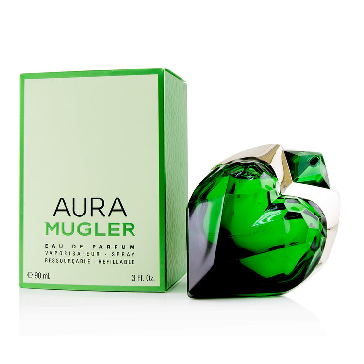 Thierry Mugler (Mugler)/ティエリーミュグレー+Aura Eau de Parfum Refillable Spray +90ml/3oz ブランドコスメ