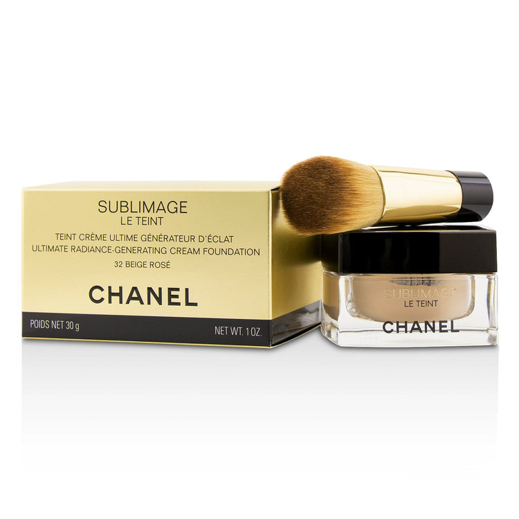 Chanel/シャネル+サブリマージュ ル テント アルティメイト ラディアンス ジェネレーション クリーム ファンデーション+30g/1oz+# 32 Beige Rose ブランドコスメ