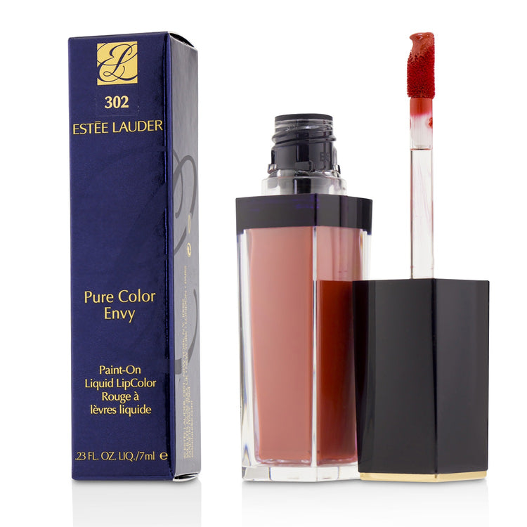 Estee Lauder/エスティ ローダー+ピュア カラー エンヴィ ペイント オン リキッド リップカラー+7ml/0.23oz+# 302 Juiced Up (Matte) ブランドコスメ