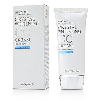 クリスタル ホワイトニング CC クリーム SPF 50+/PA+++
