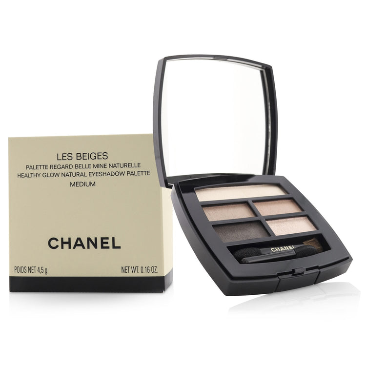 Chanel/シャネル+レ ベイジュ ヘルシー グロー ナチュラル アイシャドウ パレット+4.5g/0.16oz+# Medium ブランドコスメ