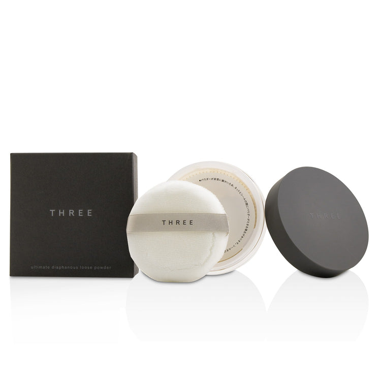 THREE/スリー THREE+アルティメイト ダイアフェネス ルース パウダー+17g/0.59oz+# 01 Colorless ブランドコスメ