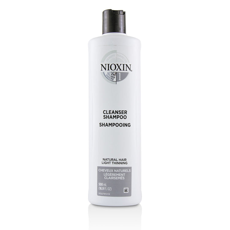 Nioxin/ナイオキシン+ダーマ ピュリファイング システム 1 クレンザー シャンプー (ナチュラル ヘア, ライト シンニング)+500ml/16.9oz ブランドコスメ