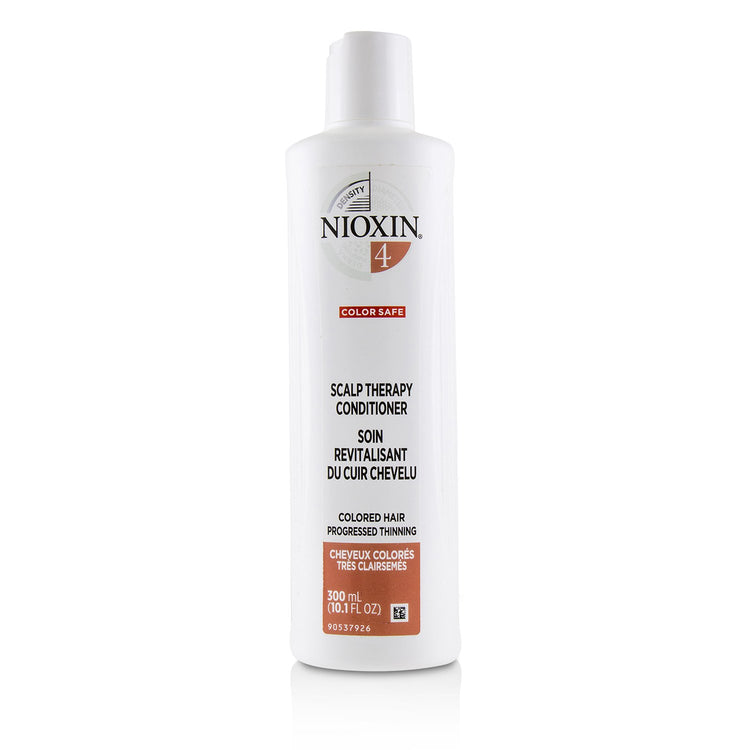 Nioxin/ナイオキシン+デンシティ システム 4 スカルプ セラピー コンディショナー (カラー ヘア, プログレス シンニング, カラー セーフ)+300ml/10.1oz ブランドコスメ