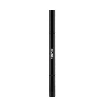 Chanel/シャネル+Les Pinceaux De Chanel Retractable Dual Ended Eyeshadow Brush N°200 +- ブランドコスメ
