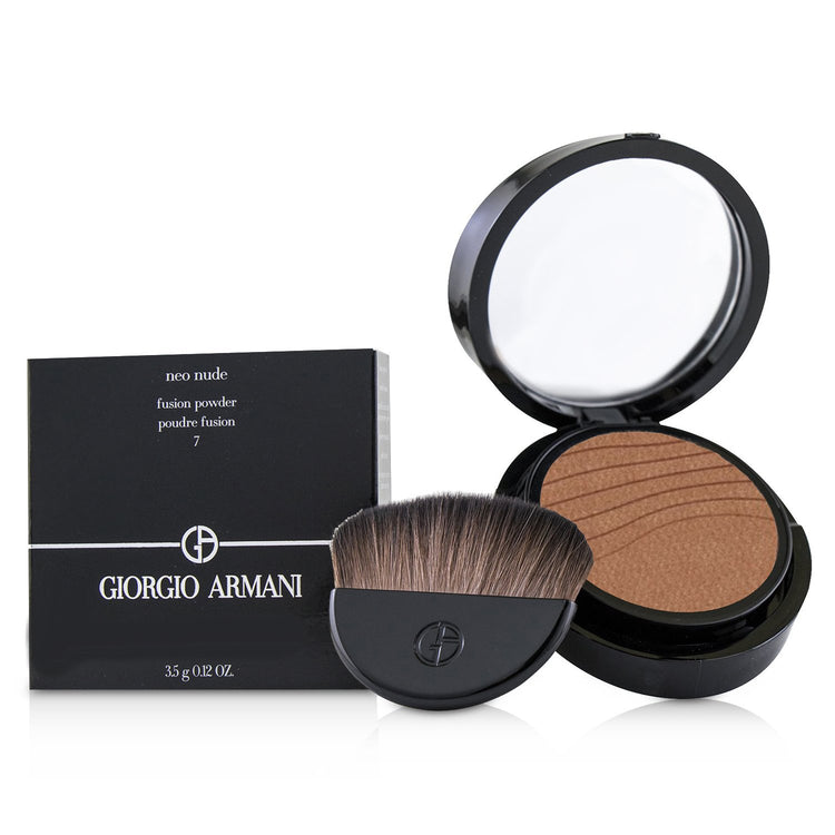 Giorgio Armani/ジョルジオ アルマーニ+ネオ ヌード フュージョン パウダー+3.5g/0.12oz+# 7 ブランドコスメ
