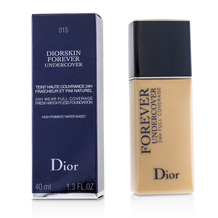 Christian Dior/クリスチャン ディオール+ディオールスキン フォーエヴァー アンダーカバー 24H ウェア フル カバレッジ ウォータ ベースト ファンデーション+40ml/1.3oz+# 015 Tender Beige ブランドコスメ