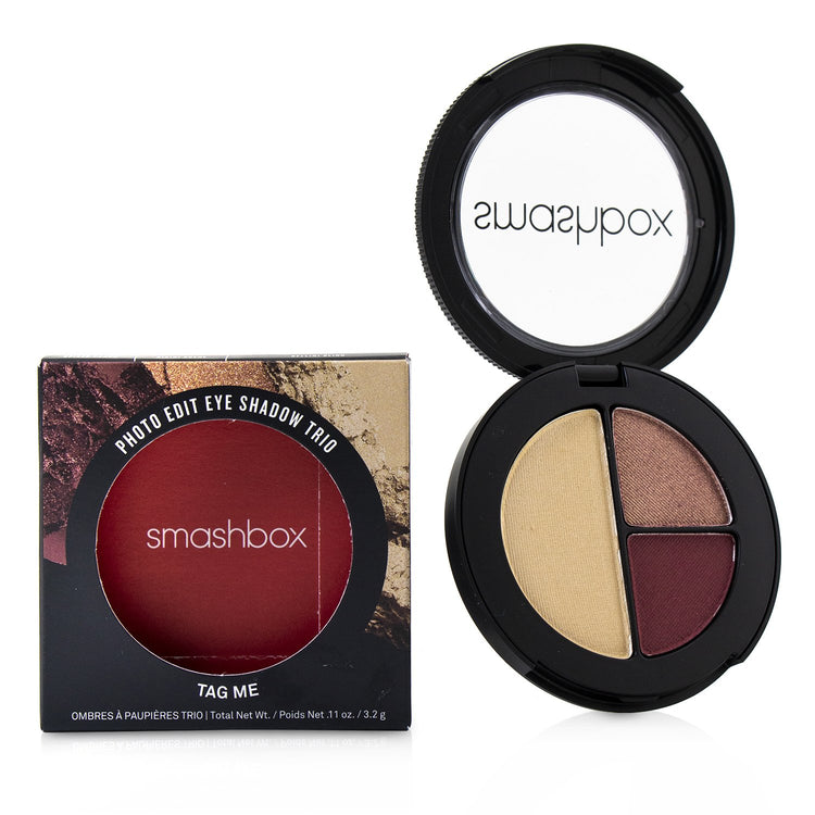 Smashbox/スマッシュボックス+フォト エディット アイ シャドウ トリオ+3.2g/0.11oz+# Tag Me (Spiked Punch, Bikini Scene, Bellini Bling) ブランドコスメ