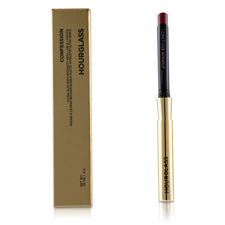 HourGlass/アワーグラス+コンフェッション ウルトラ スリム ハイ インテンシティ リフィラブル リップスティック+0.9g/0.03oz+#I Can't Live Without (Red Currant) ブランドコスメ