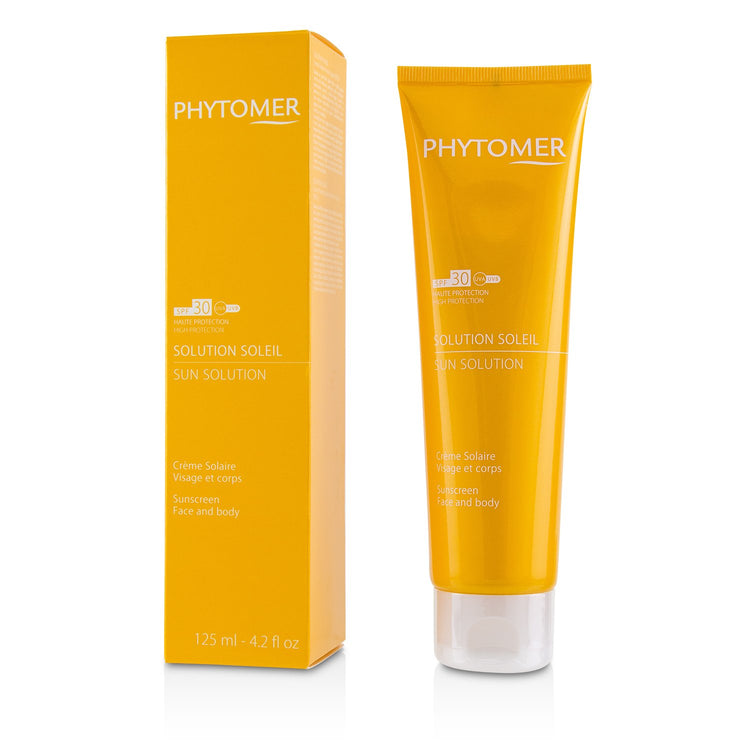 サン ソリューション サンスクリーン SPF 30 (For フェイス and ボディ)