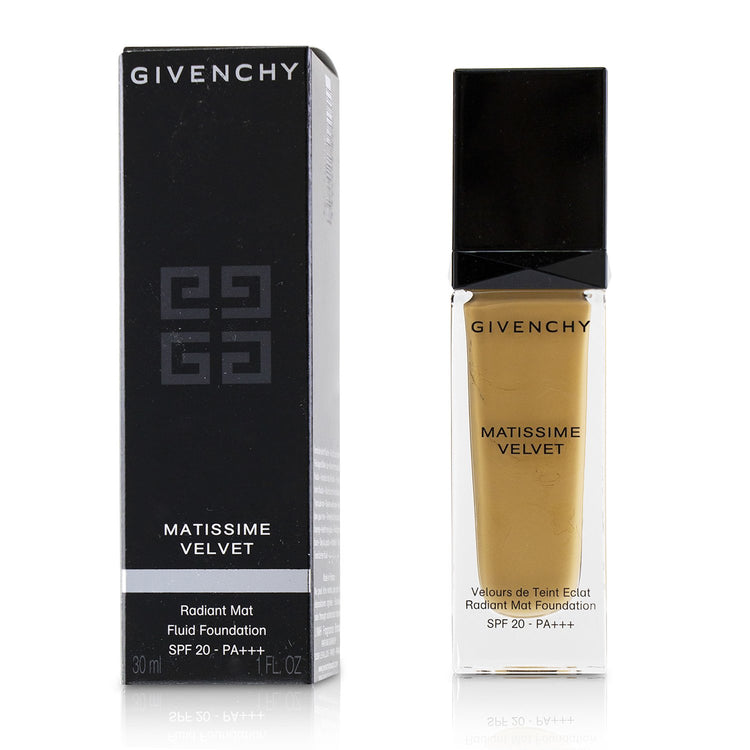 Givenchy/ジバンシィ+マティシム ヴェルヴェット ラディエント マット フルイド ファンデーション SPF 20+30ml/1oz+#08 Mat Amber ブランドコスメ