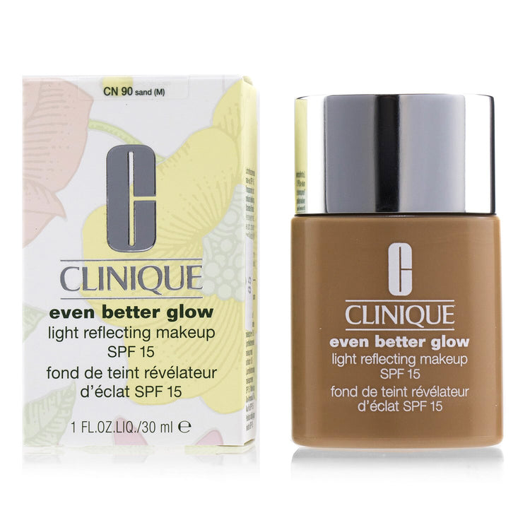Clinique/クリニーク+イーブン ベター グロー ライト リフレクティング メークアップ SPF 15+30ml/1oz+# CN 90 Sand ブランドコスメ