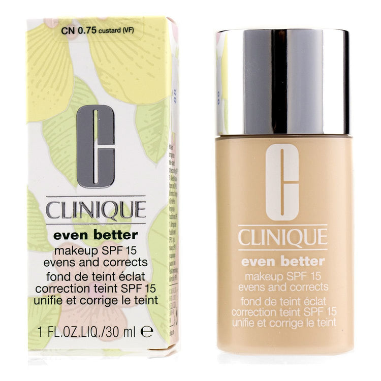 Clinique/クリニーク+イーブン ベター メイク SPF15 (ドライ Combination to Combination Oily)+30ml/1oz+CN 0.75 Custard ブランドコスメ