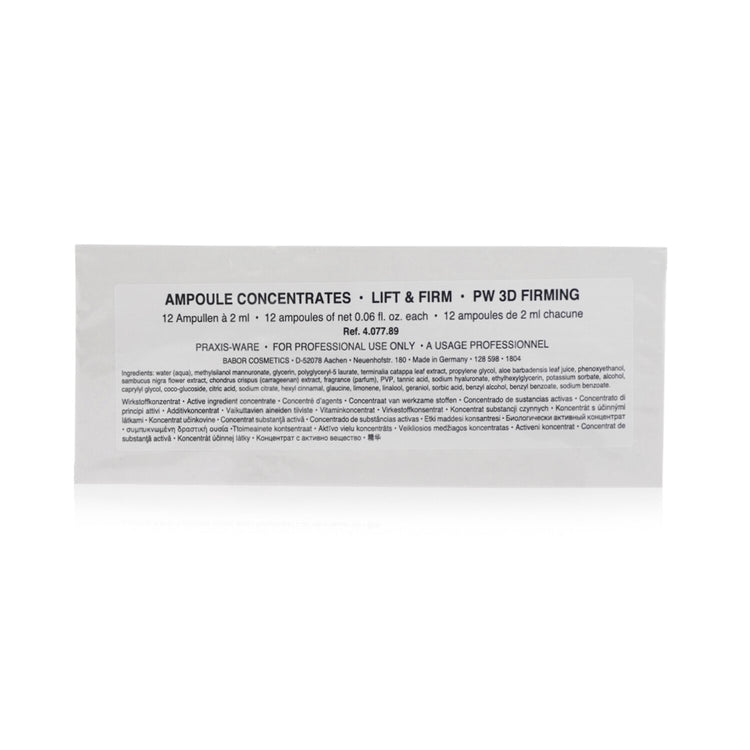 Ampoule Concentrates Lift & Firm 3D Firming (Salon Size)