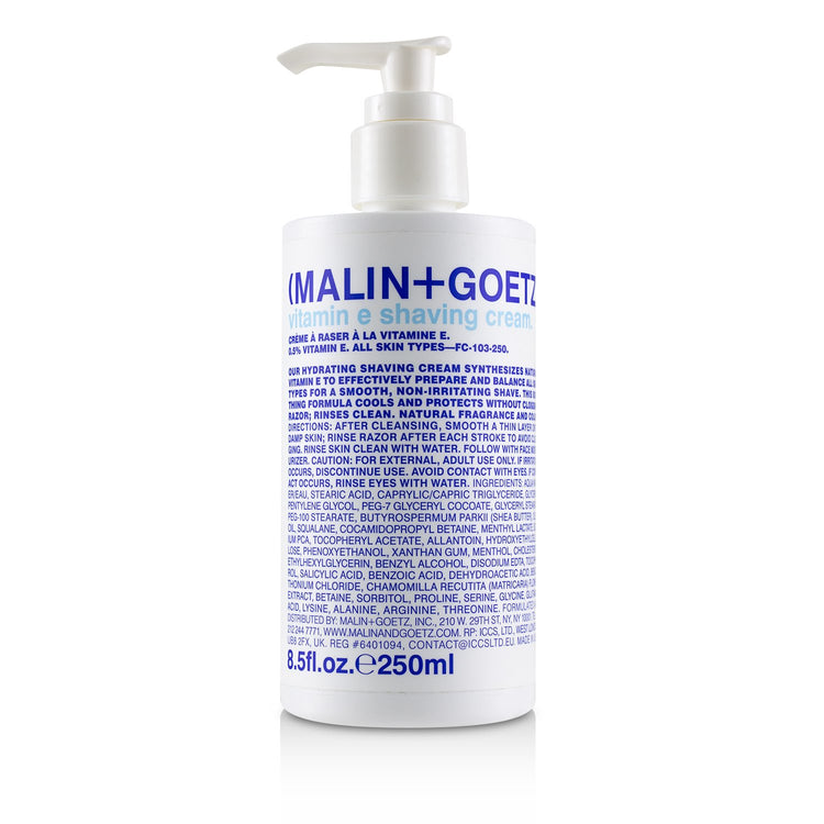 MALIN+GOETZ/マリン アンド ゴッツ+ビタミン E シェービングクリーム+250ml/8.5oz ブランドコスメ