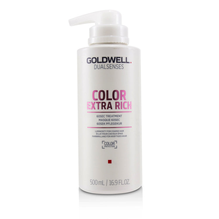 Goldwell/ゴールドウェル+デュアルセンスカラー エクストラリッチ 60SEC トリートメント (太い髪用)+500ml/16.9oz ブランドコスメ