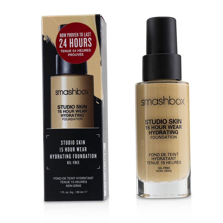 Smashbox/スマッシュボックス+スタジオスキン 15アワーウェア ハイドレーティングファンデーション+30ml/1oz+# 2.22 (Light Medium With Neutral Olive Undertone) ブランドコスメ