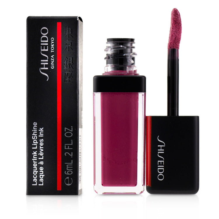 Shiseido/資生堂+ラッカーインク リップシャイン+6ml/0.2oz+# 303 Mirror Mauve (Natural Pink) ブランドコスメ