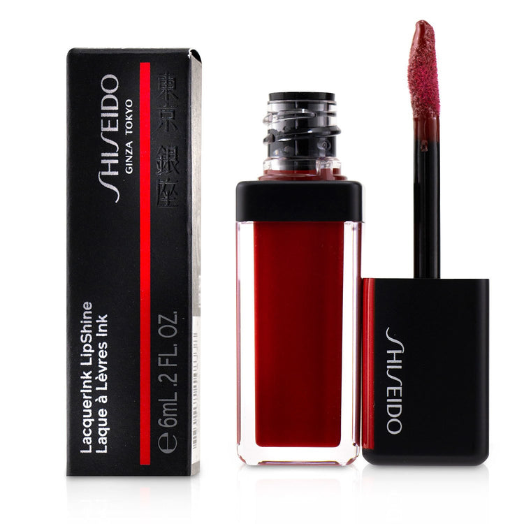 Shiseido/資生堂+ラッカーインク リップシャイン+6ml/0.2oz+# 307 Scarlet Glare (Scarlet) ブランドコスメ