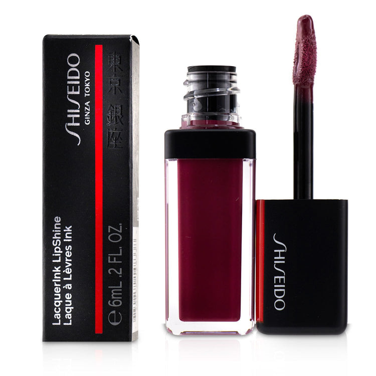 Shiseido/資生堂+ラッカーインク リップシャイン+6ml/0.2oz+# 308 Patent Plum (Plum) ブランドコスメ