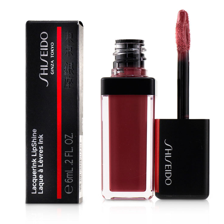Shiseido/資生堂+ラッカーインク リップシャイン+6ml/0.2oz+# 309 Optic Rose (Rosewood) ブランドコスメ