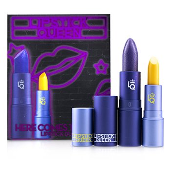 ヒア カム ザ サン リップスティック デュオ : ( 1x Blue By You Lipstick, 1x Mornin' Sunshine Lipstick)