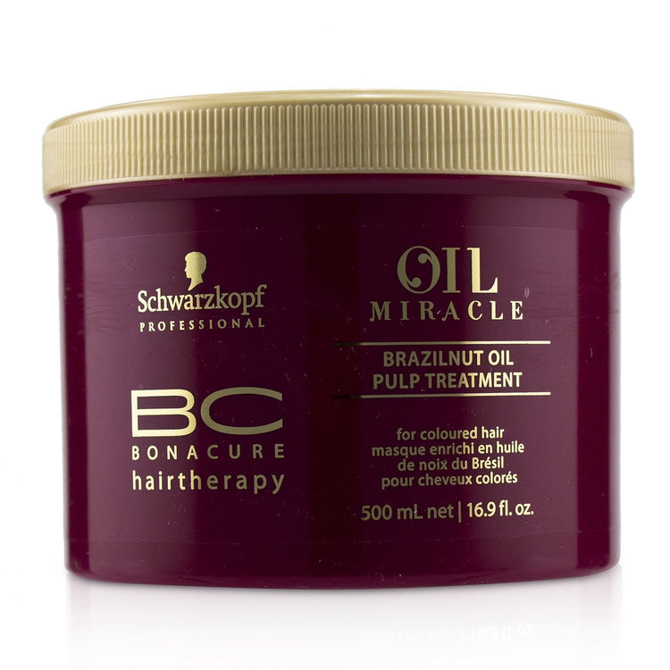 Schwarzkopf/シュワルツコフ+BC ボナキュア オイル ミラクル ブラジルナッツ オイル パルプ トリートメント (For カラー ヘア) +500ml/16.9oz ブランドコスメ