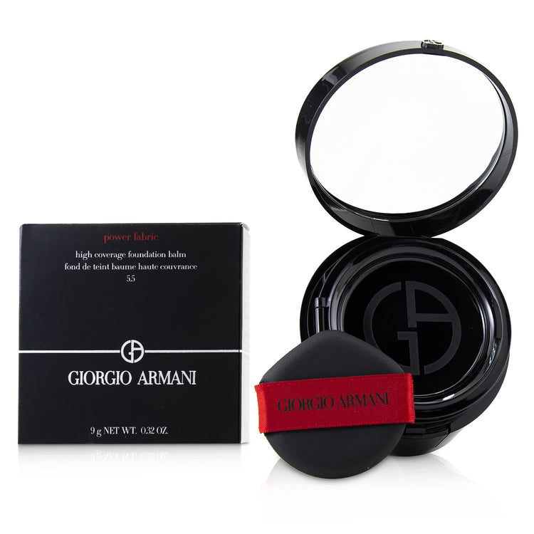 Giorgio Armani/ジョルジオ アルマーニ+パワー ファブリック ハイ カバレッジ ファンデーション バーム+9g/0.32oz+# 5.5 ブランドコスメ