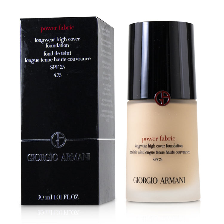 Giorgio Armani/ジョルジオ アルマーニ+パワー ファブリック ロングウェア ハイ カバー ファンデーション SPF 25 - # 6.25 +30ml/1.01oz+# 4.75 ブランドコスメ