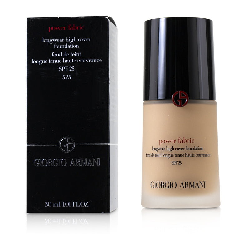 Giorgio Armani/ジョルジオ アルマーニ+パワー ファブリック ロングウェア ハイ カバー ファンデーション SPF 25 - # 6.25 +30ml/1.01oz+# 5.25 ブランドコスメ