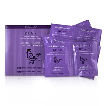 KP デューティ ハイポテンシー デイリーボディピール (30x リサーフェイストリートメント 6ml/2oz, 30x クエンチトリートメント 6ml/2oz)