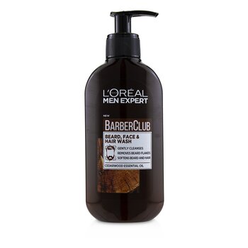 マンエキスパート バーバー クラブ ベアード, フェイス & ヘア ウォッシュ