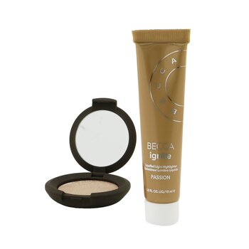 リキッドライトハイライトキット(1xミニハイライター+ 1xミニプレスハイライター)