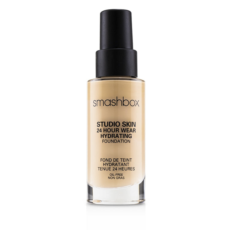 Smashbox/スマッシュボックス+スタジオスキン 24アワーウェア ハイドレーティングファンデーション+30ml/1oz+# 1.0 (Fair With Cool Undertone + Hints Of Peach) ブランドコスメ