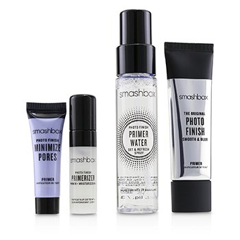 トライミー:フェイスプライマーセット(1xオリジナルスムース+ブラープライマー、1xプライマーウォーター、1xプライマーライザー、1xミニマイズポアプライマー