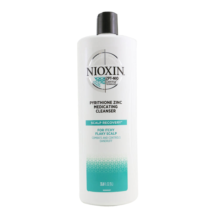 Nioxin/ナイオキシン+スカルプ リカバリー ピリチオン ジン メディカティング クレンザー (For Itchy Flaky Scalp)+1000ml/33.8oz ブランドコスメ
