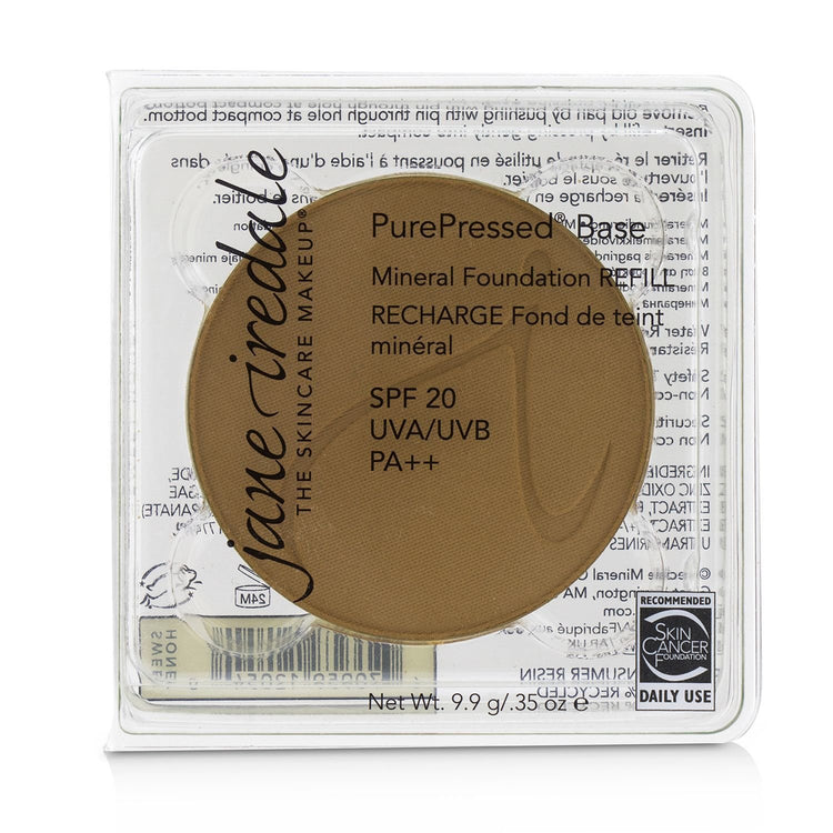 Jane Iredale/ジェーンアイルデール+ピュアプレス ベース ミネラル ファンデーション リフィル SPF 20+9.9g/0.35oz+Sweet Honey ブランドコスメ