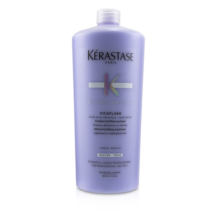 Kerastase/ケラスターゼ+ブロンド アブソル シカフラッシュ インテンス フォーティファイング トリートメント (Lightened or Highlighted Hair)+1000ml/34oz ブランドコスメ