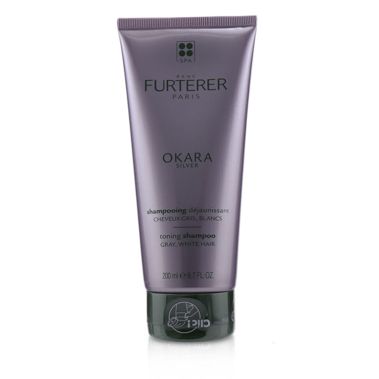 Rene Furterer/ルネ フルトレール+Okara Silver Silver Radiance Ritual Toning Shampoo (Gray, White Hair) +200ml/6.7oz ブランドコスメ