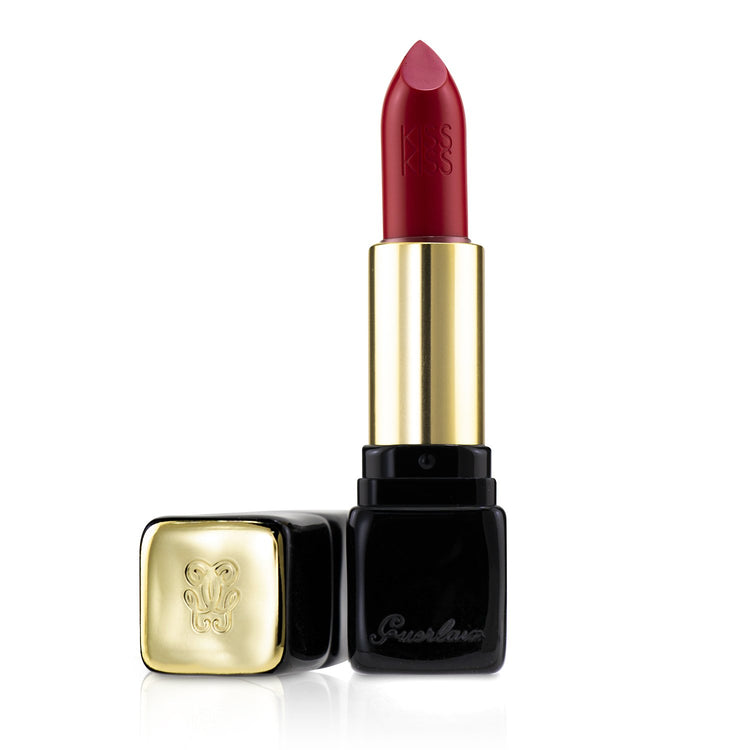 Guerlain/ゲラン+キッスキッス シェーピング クリーム リップ カラー+3.5g/0.12oz+# 329 Poppy Red ブランドコスメ