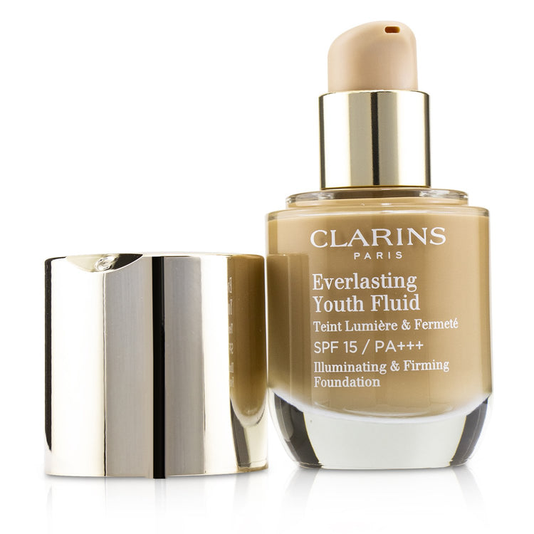 Clarins/クラランス+エヴァーラスティング ユース フルイド イルミネイティング & ファーミング ファンデーション SPF 15+30ml/1oz+# 114 Cappuccino ブランドコスメ