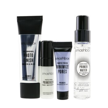 Try Me: Face Primer Set (1x Original Smooth + Blur Primer, 1x Primer Water, 1x Primerizer, 1x Minimize Pores Primer) (Box Slightly Damaged)