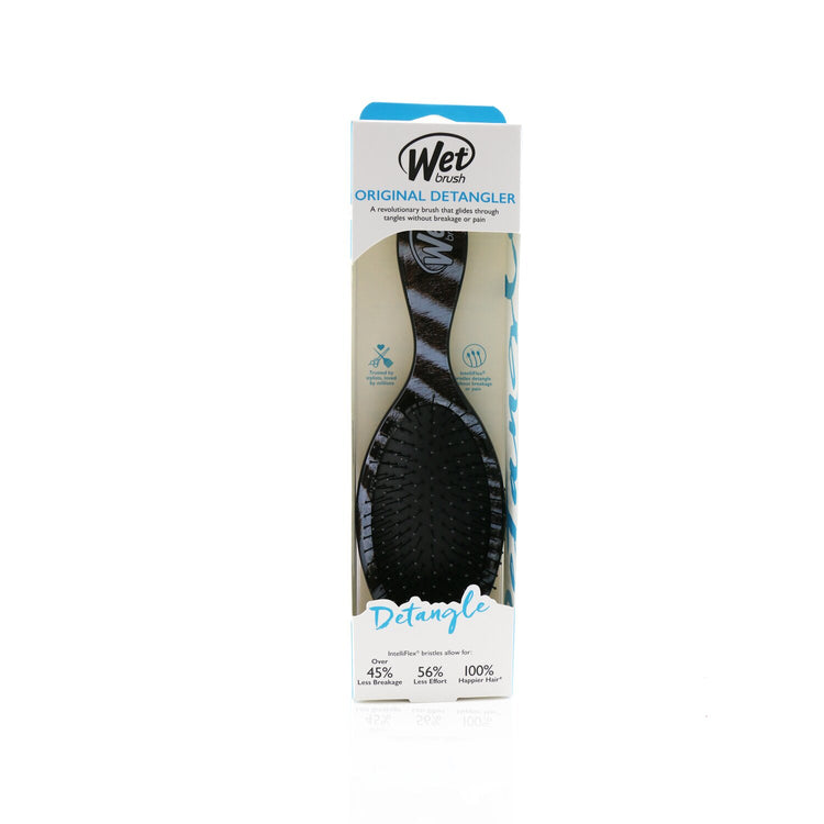 Wet Brush/ウェットブラシ+Original Detangler Safari - # Leopard +1pc ブランドコスメ