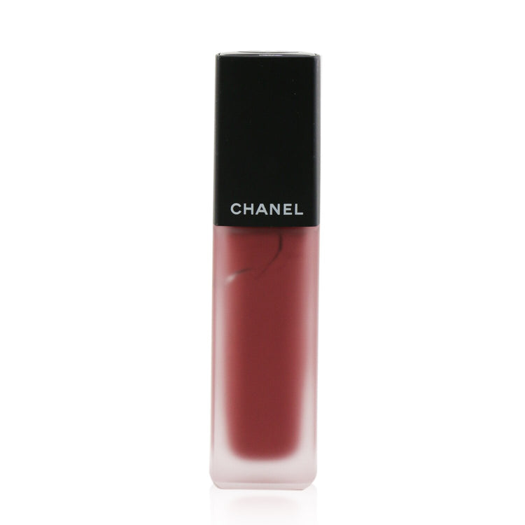 Chanel/シャネル+ルージュアリュールインクフュージョンウルトラウェアインテンスマットリキッドリップカラー+6ml/0.2oz+# 806 Pink Brown ブランドコスメ
