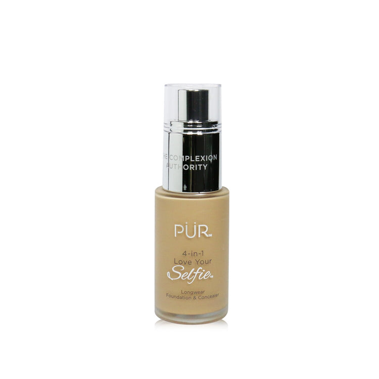 PUR (PurMinerals)/ピュア(ピュアミネラル)+4 in 1 ラブユアセルフィ ロングウェアファンデーション&コンシーラー+30ml/1oz+# MN7 ベージュ (ミディアム スキン ウィズ ニュートラル アンダートーンズ ) ブランドコスメ
