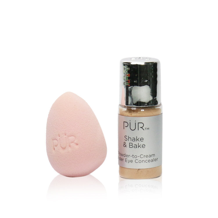 PUR (PurMinerals)/ピュア(ピュアミネラル)+シェイク&ベイク パウダートゥクリームコンシーラー+5g/0.17oz+# ライト ブランドコスメ